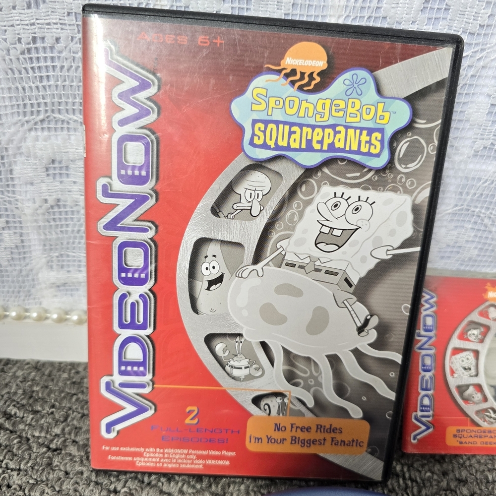VideoNow Personal Video Player with SpongeBob SquarePants Discs X2 2003 Habro - Picture 5 of 16